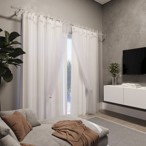 Cortina Corta Luz Premium Voil