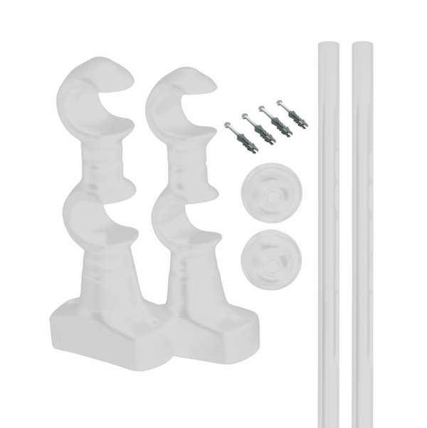 Kit Varão com Suporte Duplo Premium 28mm - Imagem 4