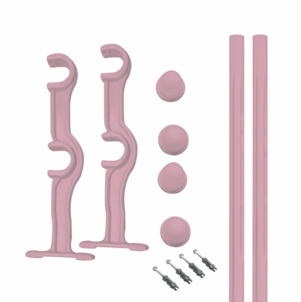 Kit Varão com Suporte Duplo Clean 19mm - Imagem 5