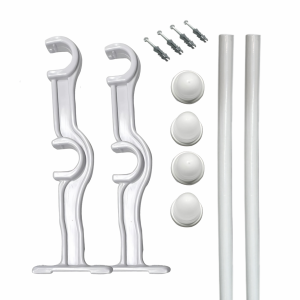 Kit Varão com Suporte Duplo Clean 19mm
