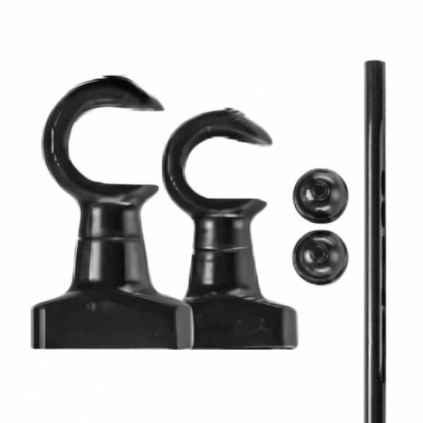 Kit Varão de Ferro com Suporte Simples Premium 28mm