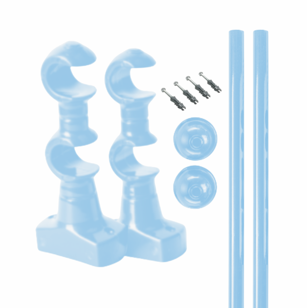 Kit Varão com Suporte Duplo Premium 28mm - Imagem 7