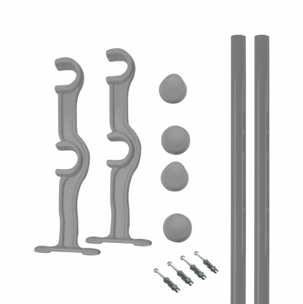 Kit Varão com Suporte Duplo Clean 19mm - Imagem 8