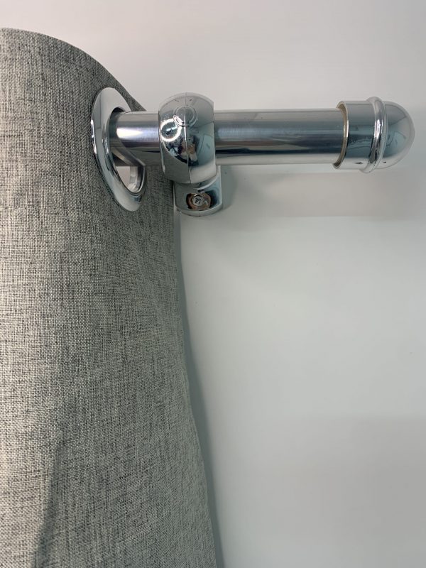 Kit Varão Cromado com Suporte Simples Premium 19mm - Imagem 4